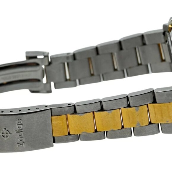 Zodiac 42mm Men's Professional Red Dot Black Dial Two Tone Dive Watch - Picture 6 of 7